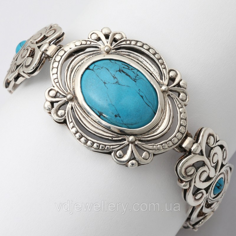 Серебряный браслет 67ЦФ