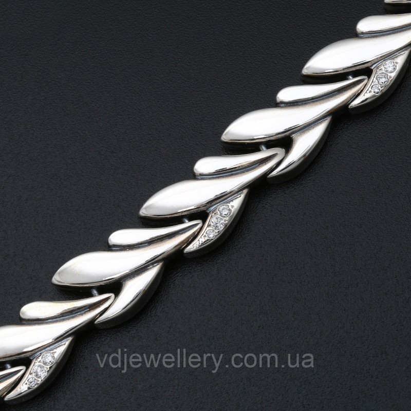 Серебряный браслет 74ЦФ