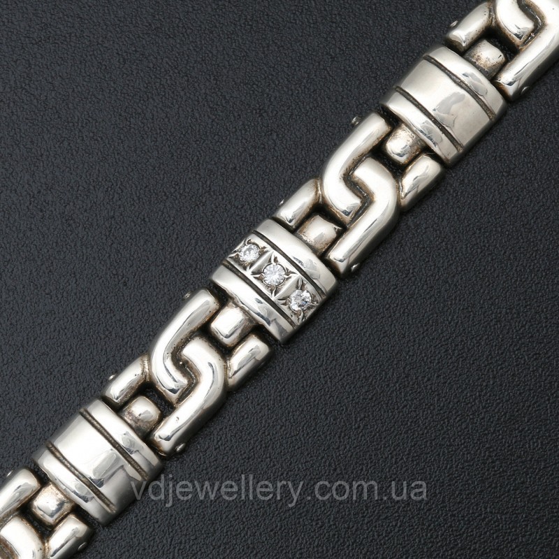 Серебряный браслет 115ЦФ
