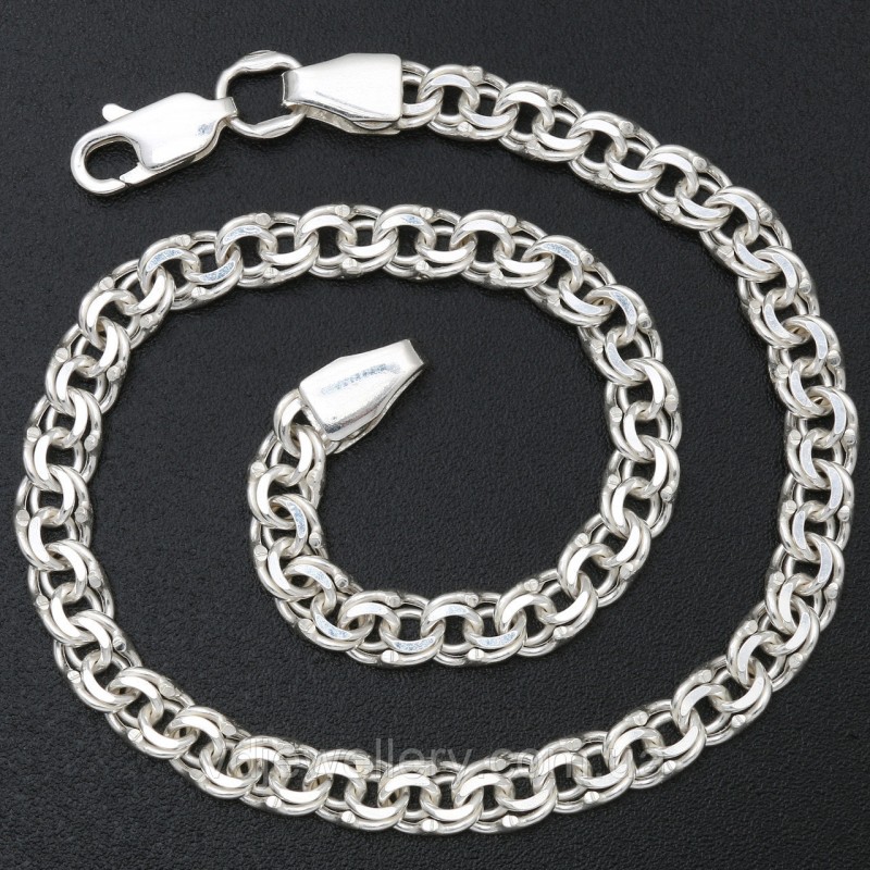 Серебряный браслет БХН-3