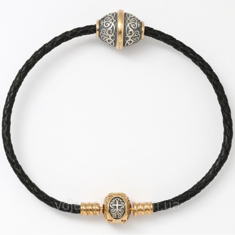 Серебряный церковный браслет БХН-60