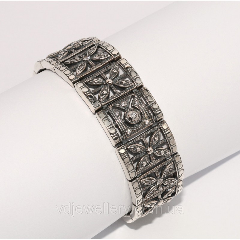 Серебряный браслет 14ЦФ