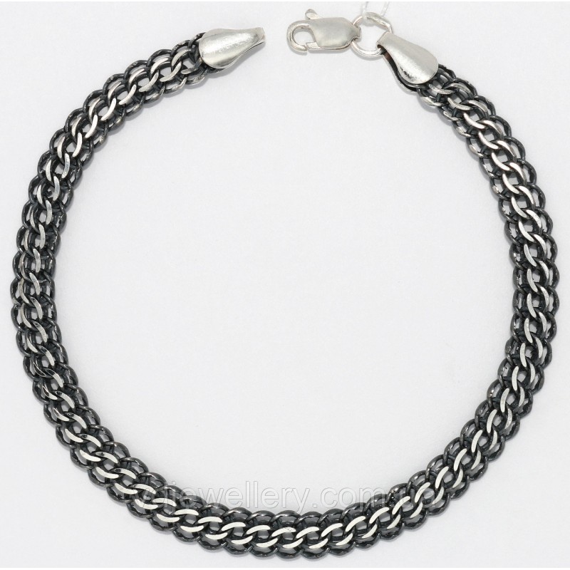 Серебряный браслет БХН-4