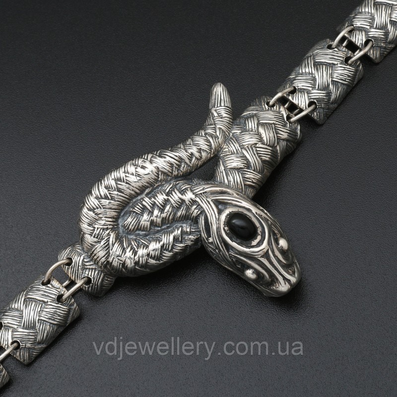 Серебряный браслет 107ЦФ
