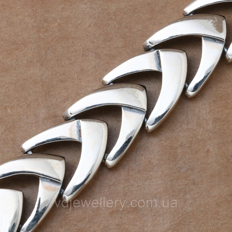 Серебряный браслет 127цф