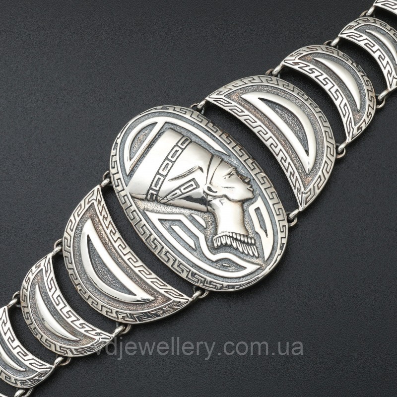 Серебряный браслет 96ЦФ