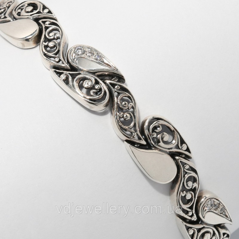 Серебряный браслет 38ЦФ