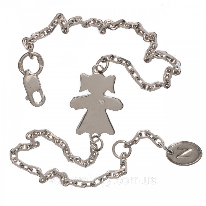 Серебряный браслет "Девочка" 5110500