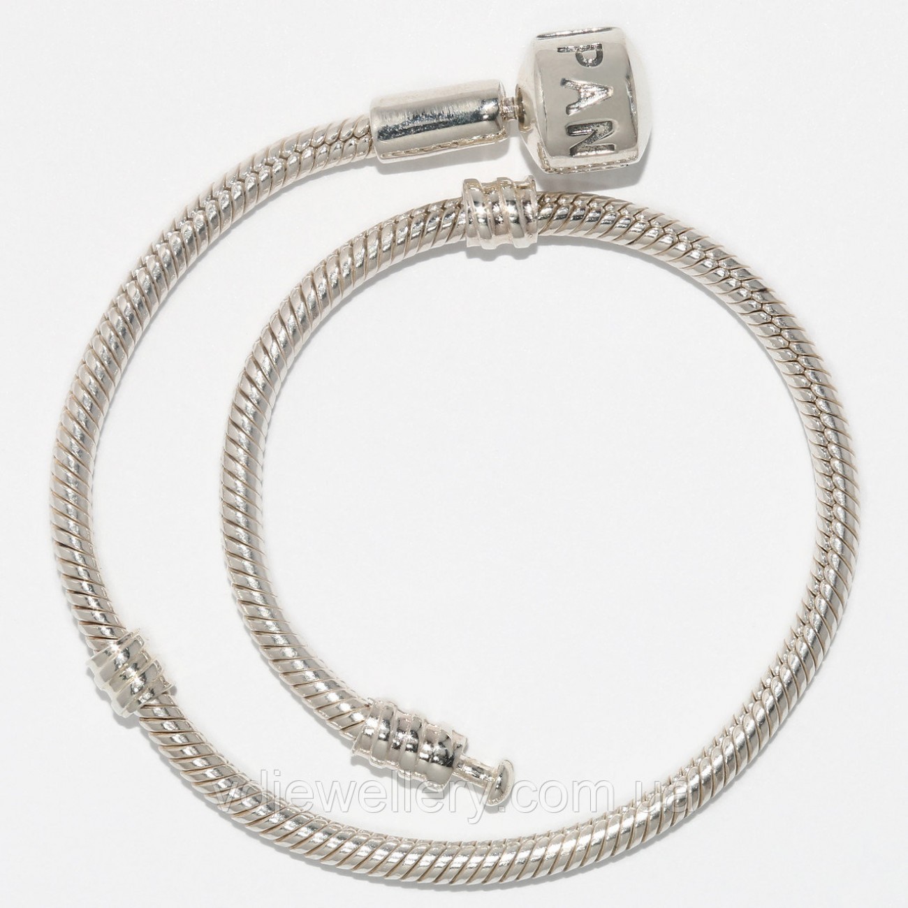 Серебряный браслет "Pandora" 39ЦФ