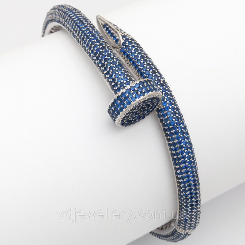 Серебряный браслет Juste un clou "Гвоздь" 054077