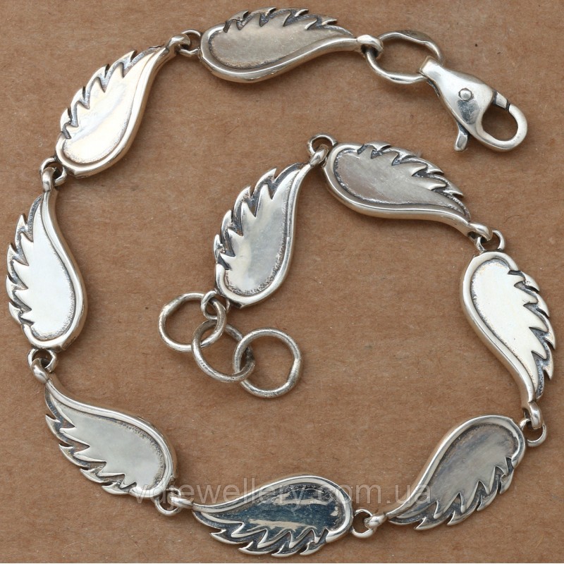 Серебряный браслет 4ЦФ