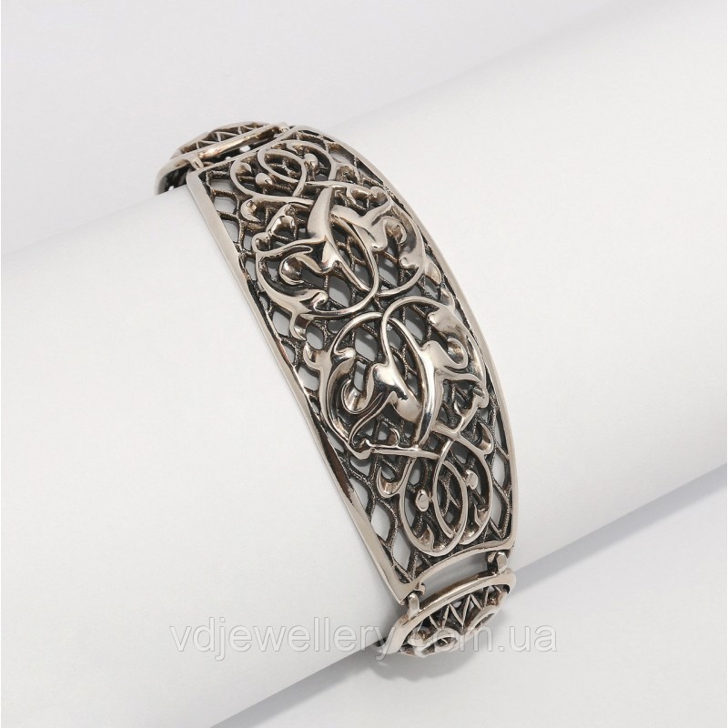 Серебряный браслет 12ЦФ