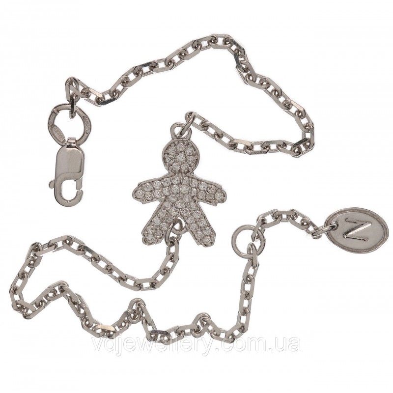 Серебряный браслет "Мальчик" 5110501