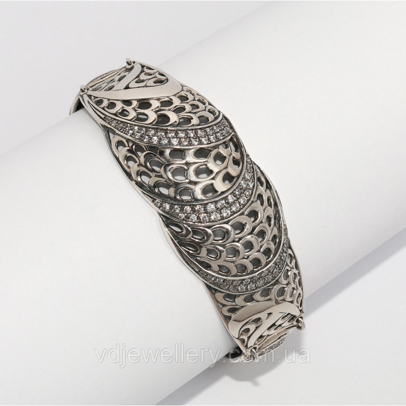 Серебряный браслет 11ЦФ