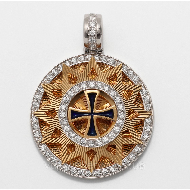 Серебряный кулон "Звезда Эрцгаммы" ксх16