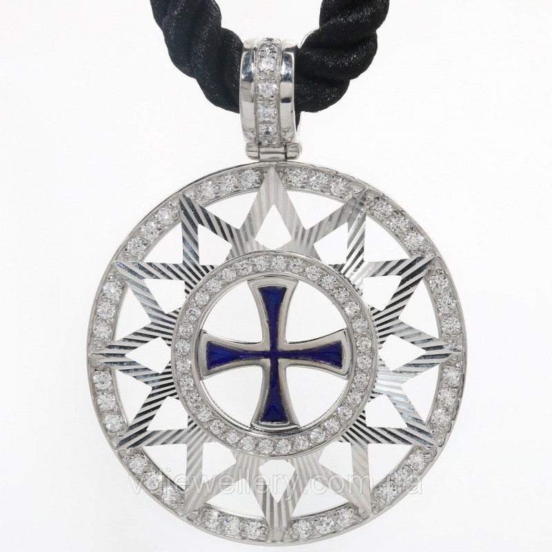 Срібний кулон "Зірка Ерцгамми" ксх33