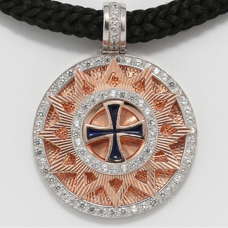 Серебряный кулон "Звезда Эрцгаммы" ксх7