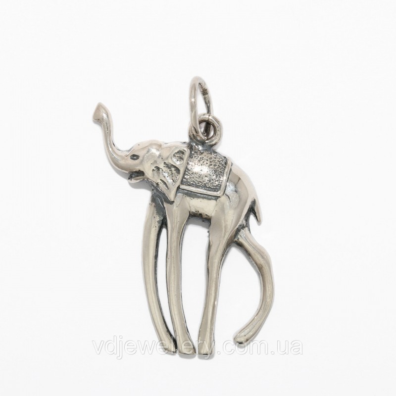 Срібний кулон "Слон Сальвадора Далі" 3100130