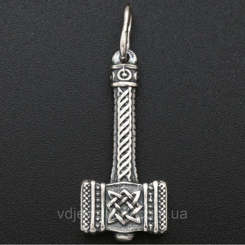 Серебряный кулон Молот 17П5с