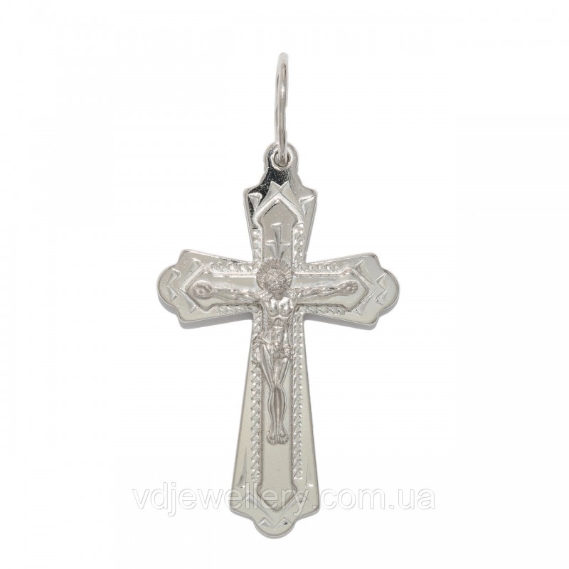 Серебряный крестик ВКХ-205