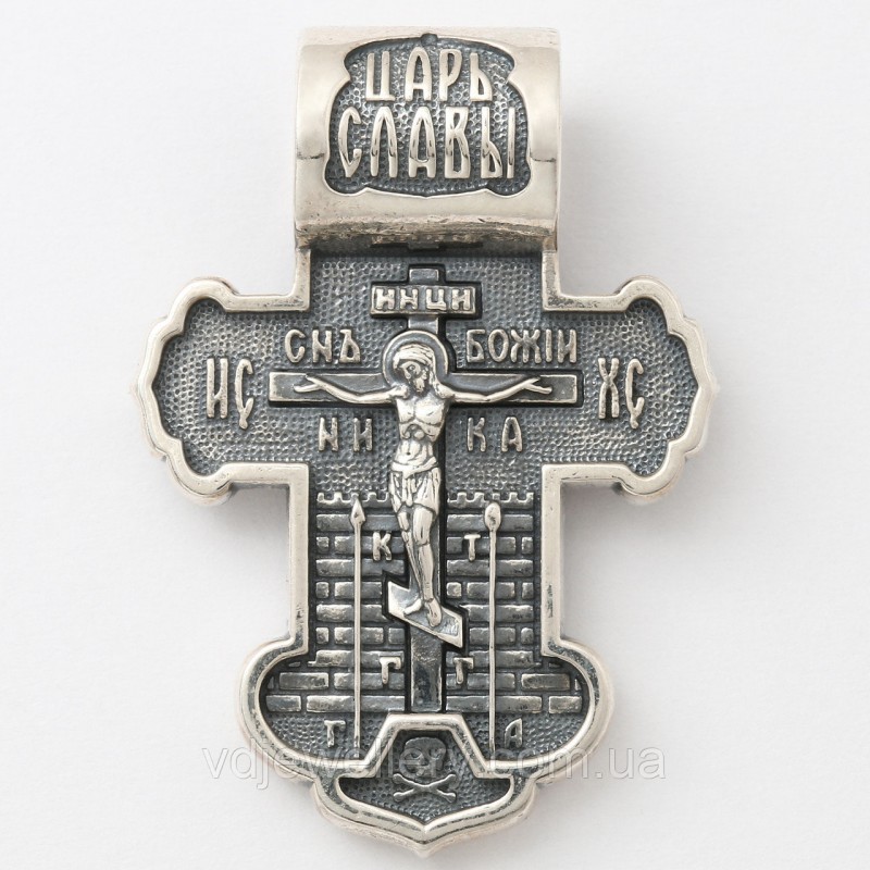 Срібний хрестик вкх259