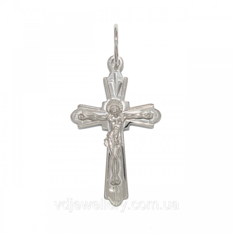 Серебряный крестик ВКХ-206