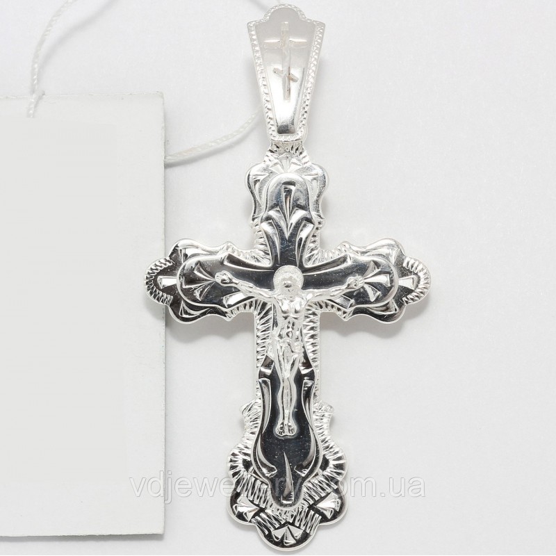 Серебряный крестик ВКХ-47