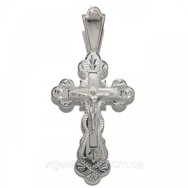 Серебряный крестик ВКХ-195