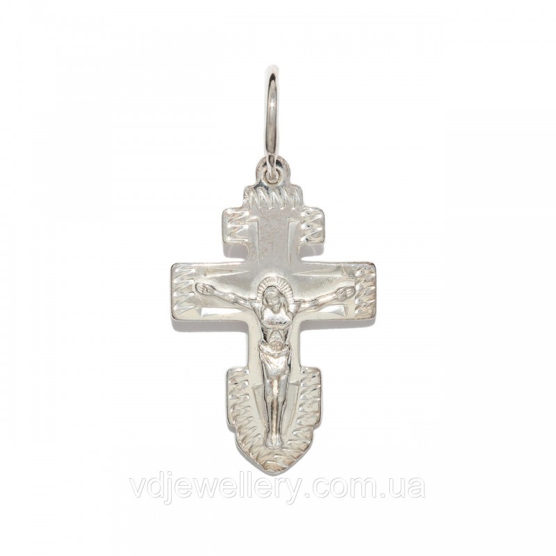 Серебряный крестик ВКХ-208