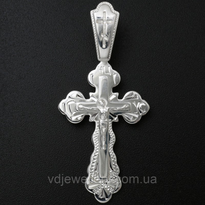 Серебряный крестик ВКХ-49