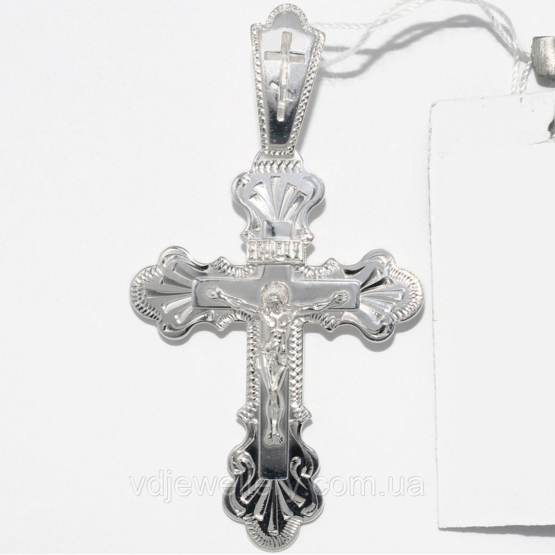 Серебряный крестик ВКХ-101