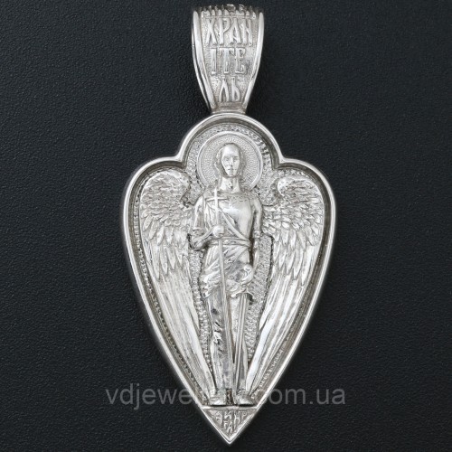 Серебряная ладанка "Ангел Хранитель" вкх261
