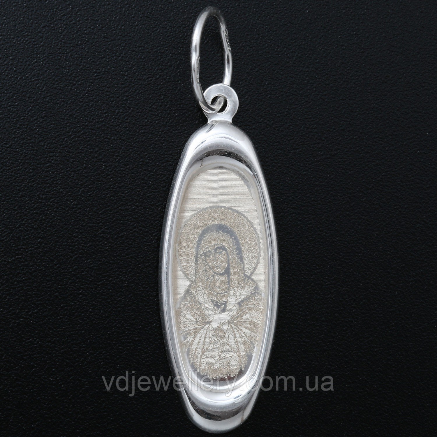 Серебряная ладанка "Божья Матерь" ВКХ-265