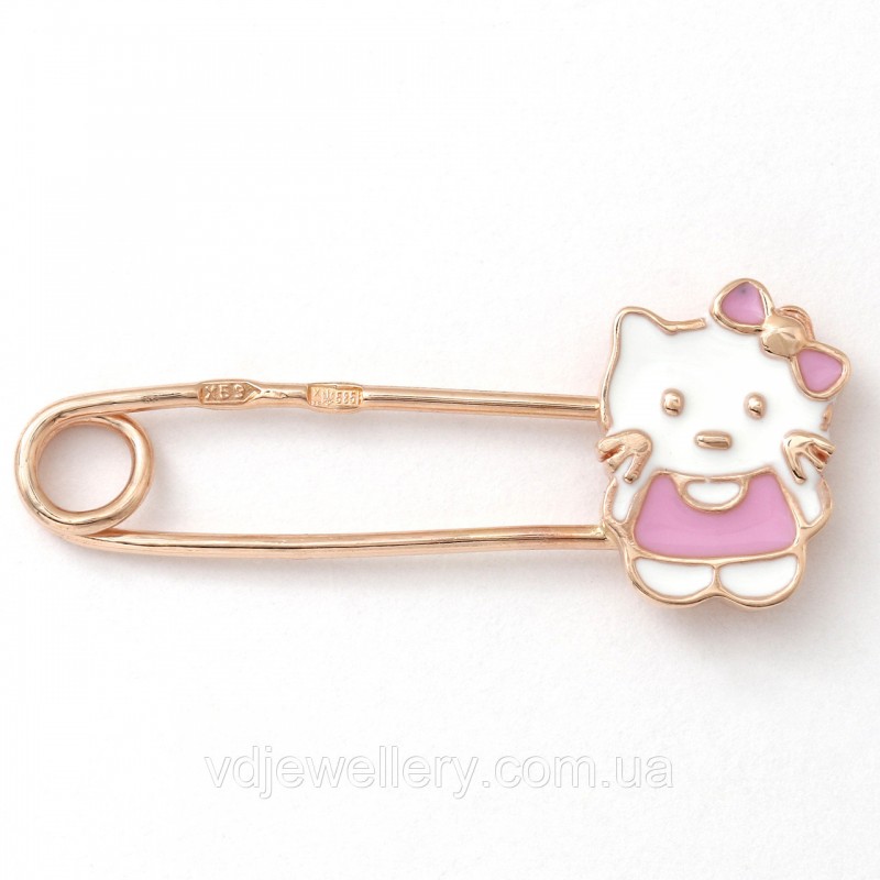 Золотая булавка Hello Kitty 6200093