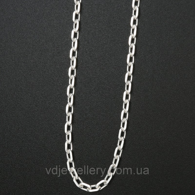 Срібний ланцюжок тонкий "Якір" ехм20