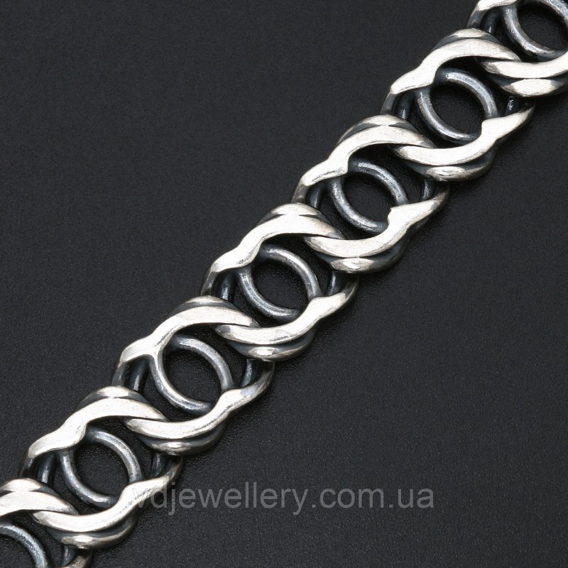 Серебряная цепочка 4100082-(А70)