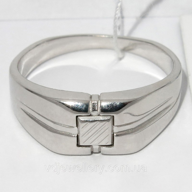 Мужское серебряное кольцо КМХ20