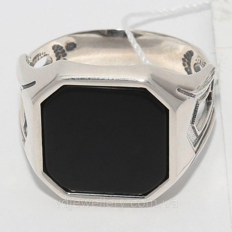 Мужское серебряное кольцо КМХ23