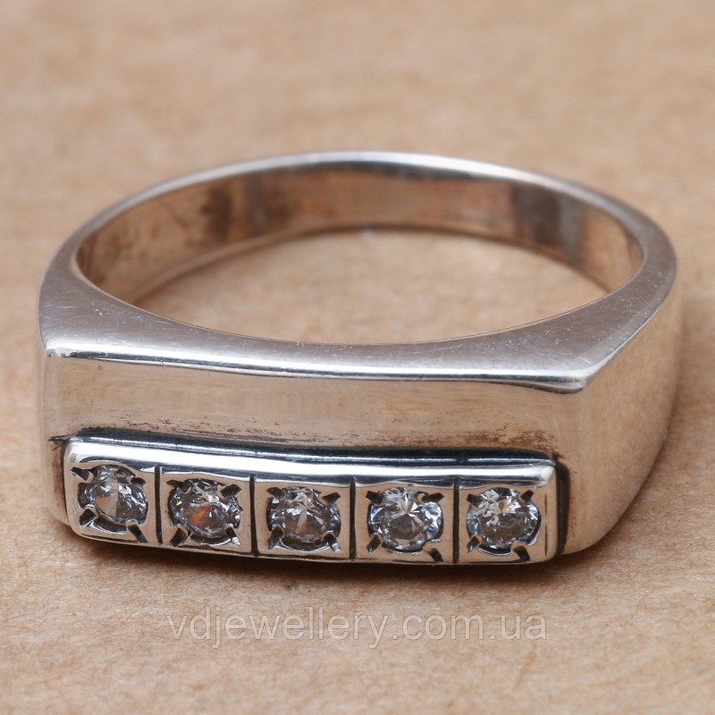 Мужское серебряное кольцо 2110173