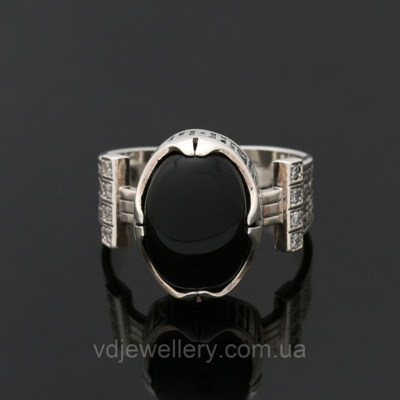 Мужское серебряное кольцо 2160028
