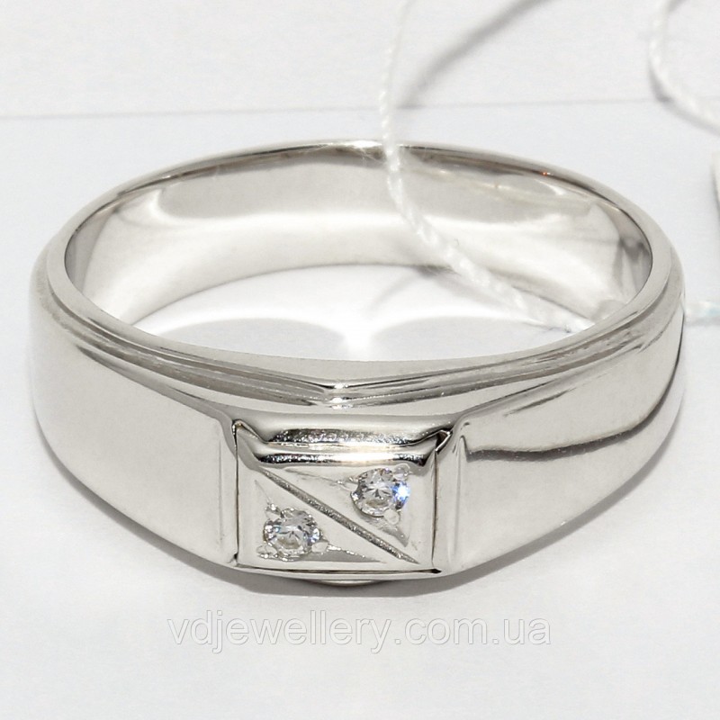 Мужское серебряное кольцо КМХ32