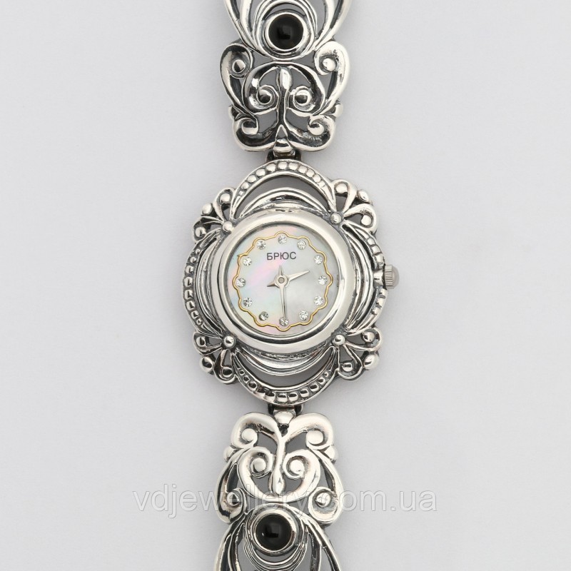 Женские серебряные часы 0534