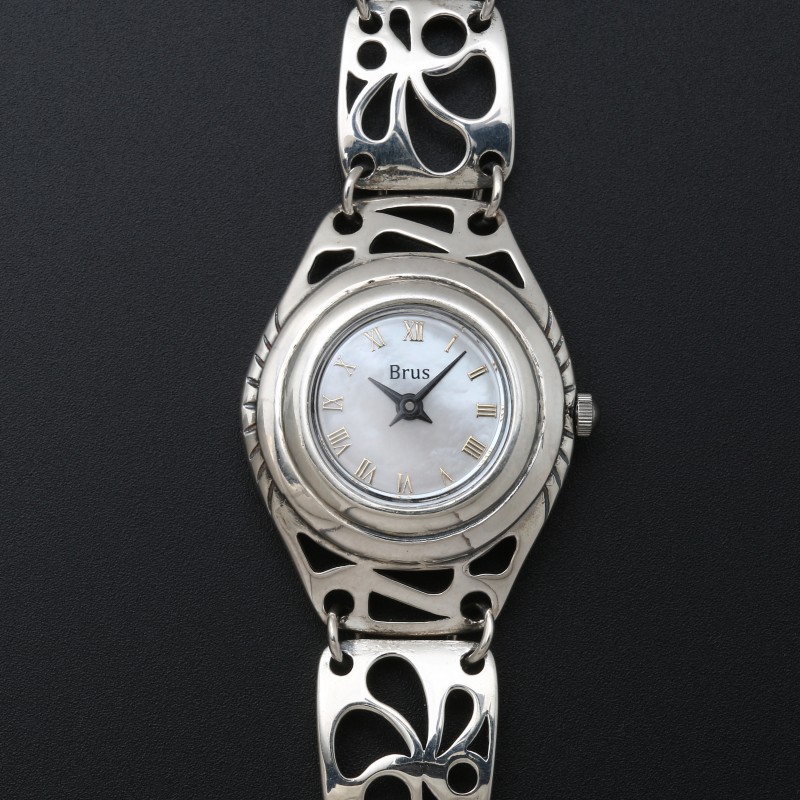Женские серебряные часы 0580