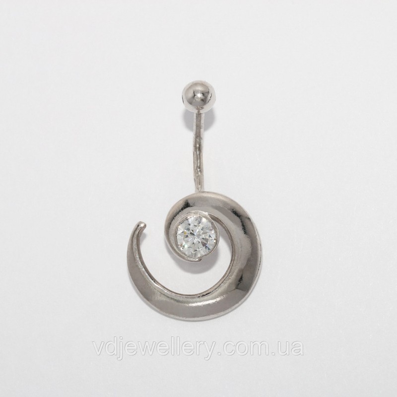 Серебряный пирсинг П-14