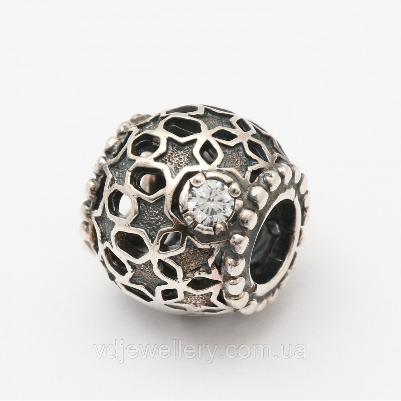 Серебряная бусина для Pandora