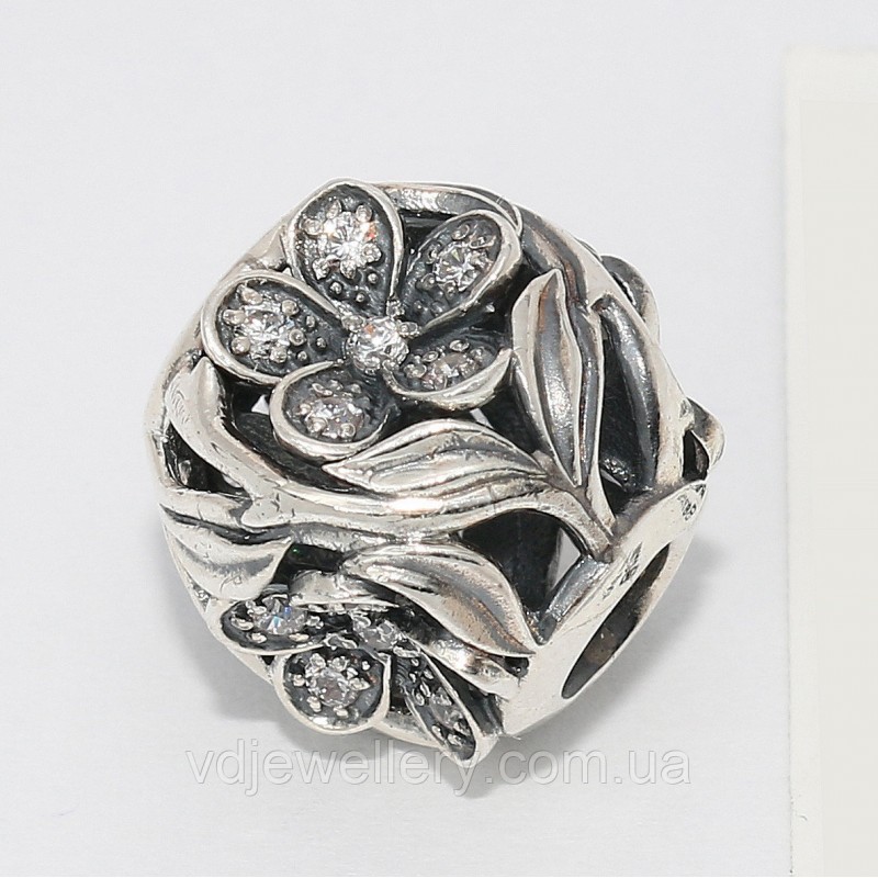 Срібна намистина для Pandora 54дф