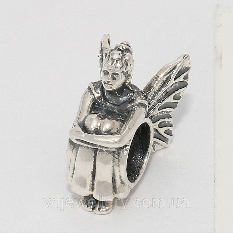 Серебряный шарм "Фея" 48дф