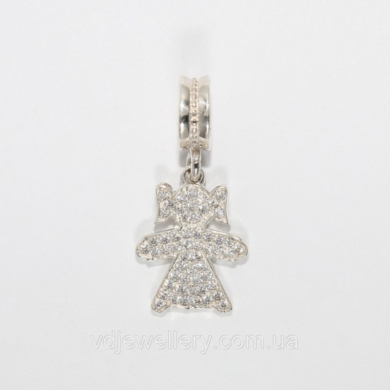 Серебряный шарм для Pandora