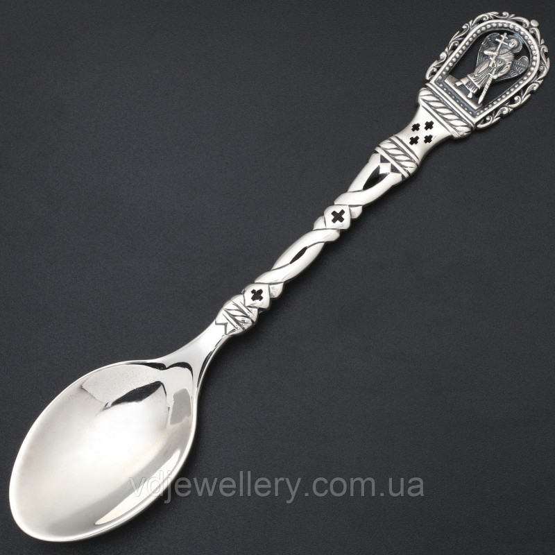 Серебряная ложка "Ангел Хранитель" 129лт