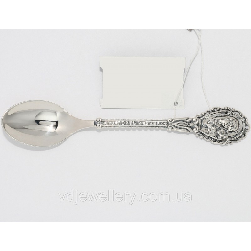 Серебряная ложка "Богородица"